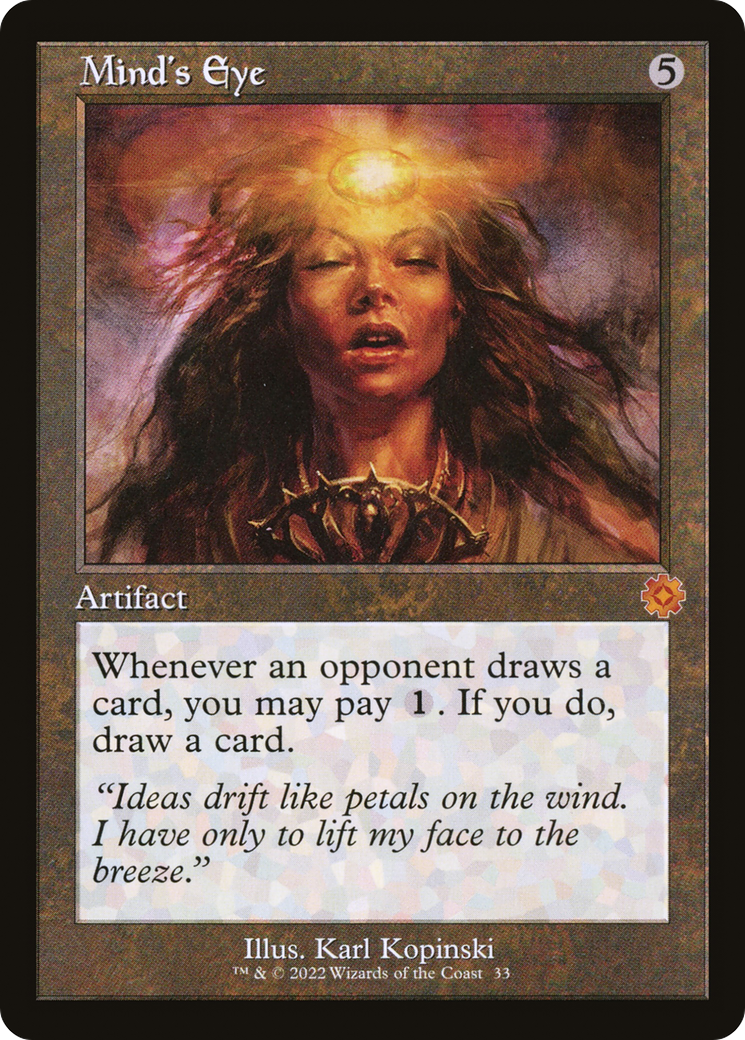 Mind's Eye (BRR-033)  - The Brothers' War Retro Artifacts