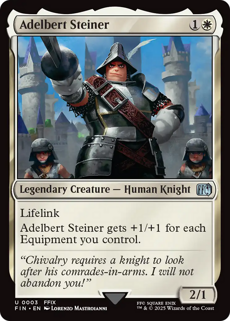 Adelbert Steiner (FIN-003)  - FINAL FANTASY