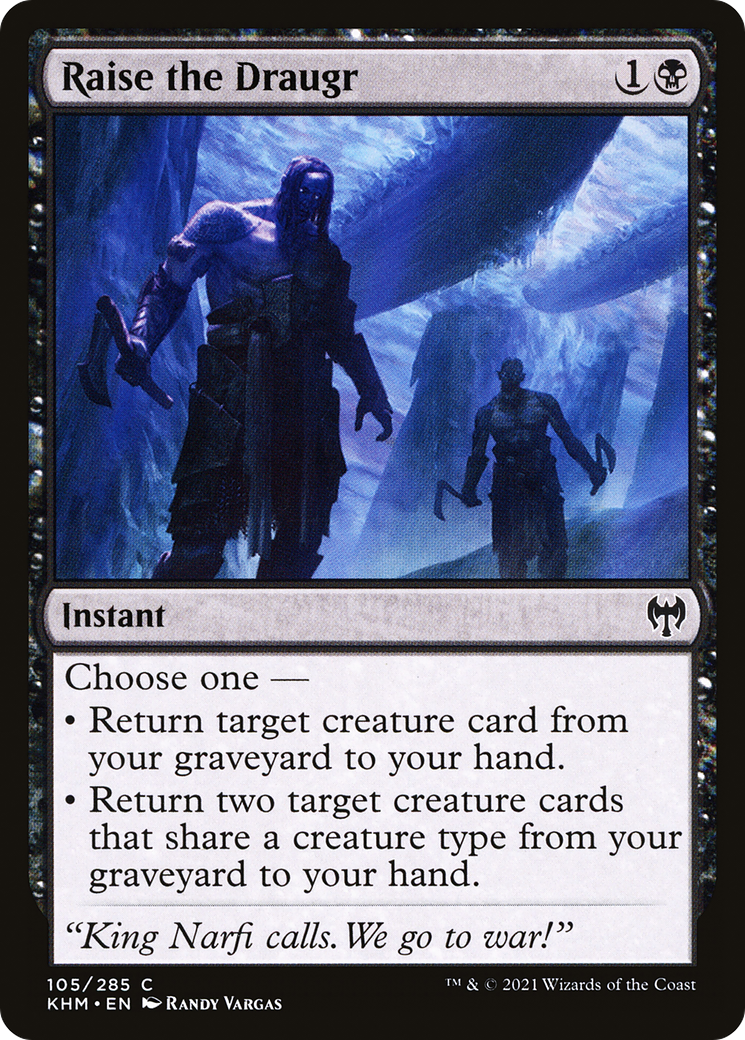 Raise the Draugr (KHM-105)  Foil - Kaldheim