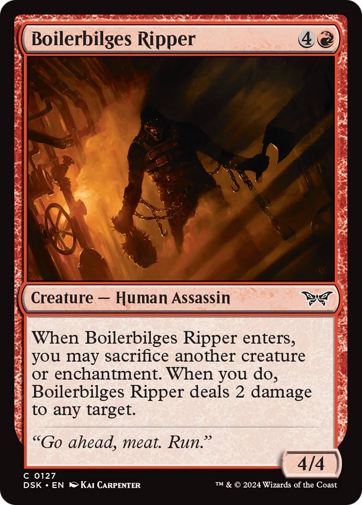 Boilerbilges Ripper (DSK-127)  - Duskmourn: House of Horror