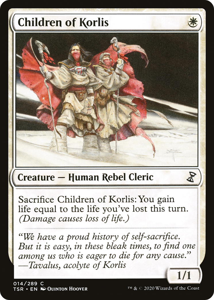 Children of Korlis (TSR-014)  Foil - Time Spiral Remastered
