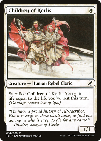 Children of Korlis (TSR-014)  Foil - Time Spiral Remastered