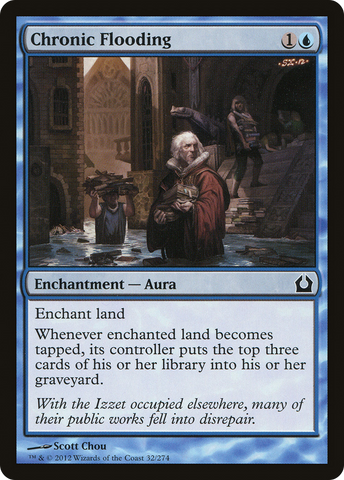 Chronic Flooding (RTR-032)  Foil - Return to Ravnica