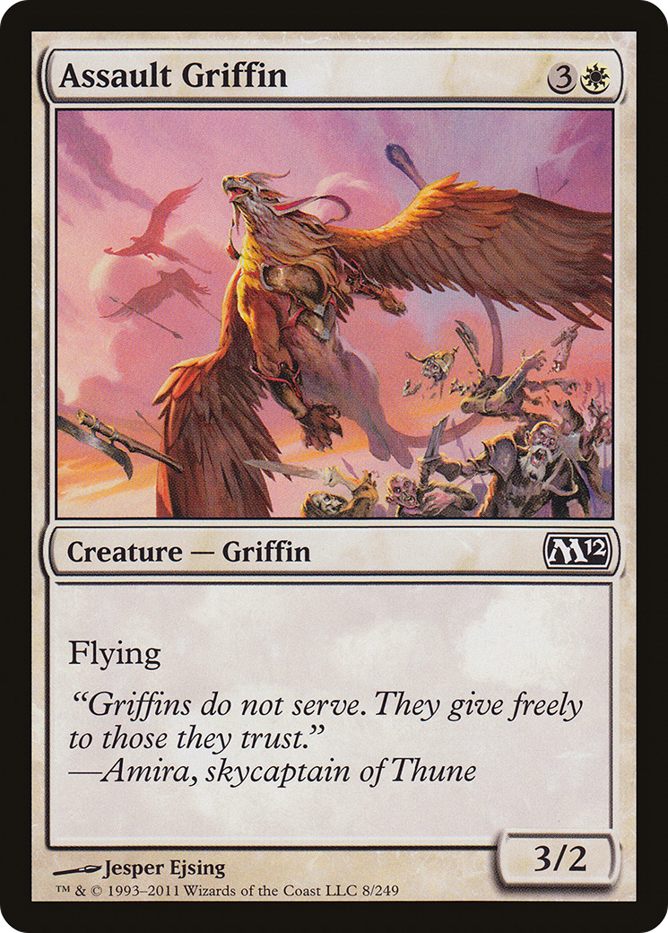 Assault Griffin (M12-008)  Foil - Magic 2012