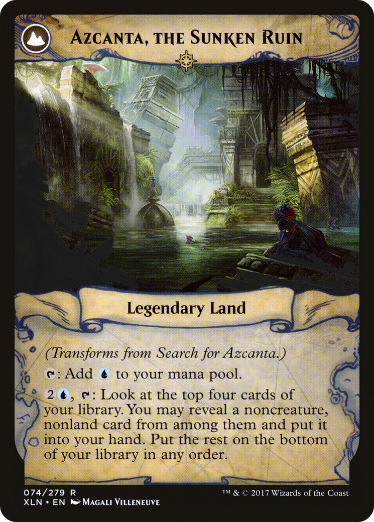 Search for Azcanta (XLN-074)  Foil - Ixalan: (compasslanddfc)