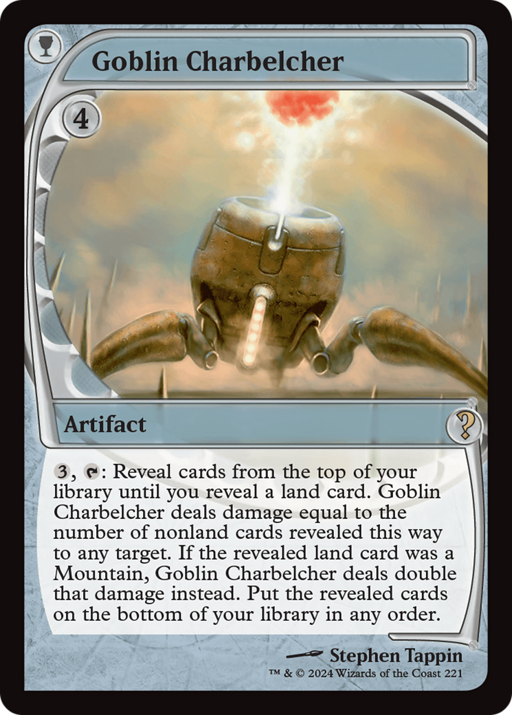 Goblin Charbelcher (Future Sight) (MB2-221)  Foil - Mystery Booster 2