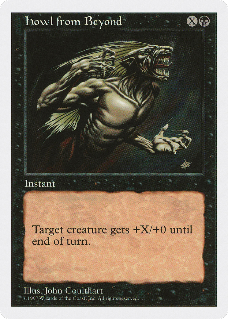 Howl from Beyond (5ED-)  - Fifth Edition