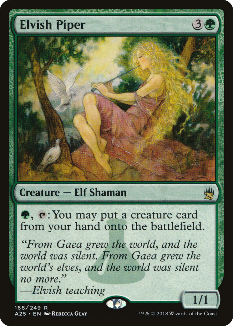 Elvish Piper (A25-168)  Foil - Masters 25