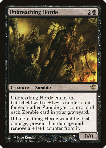 Unbreathing Horde (ISD-121)  Foil - Innistrad