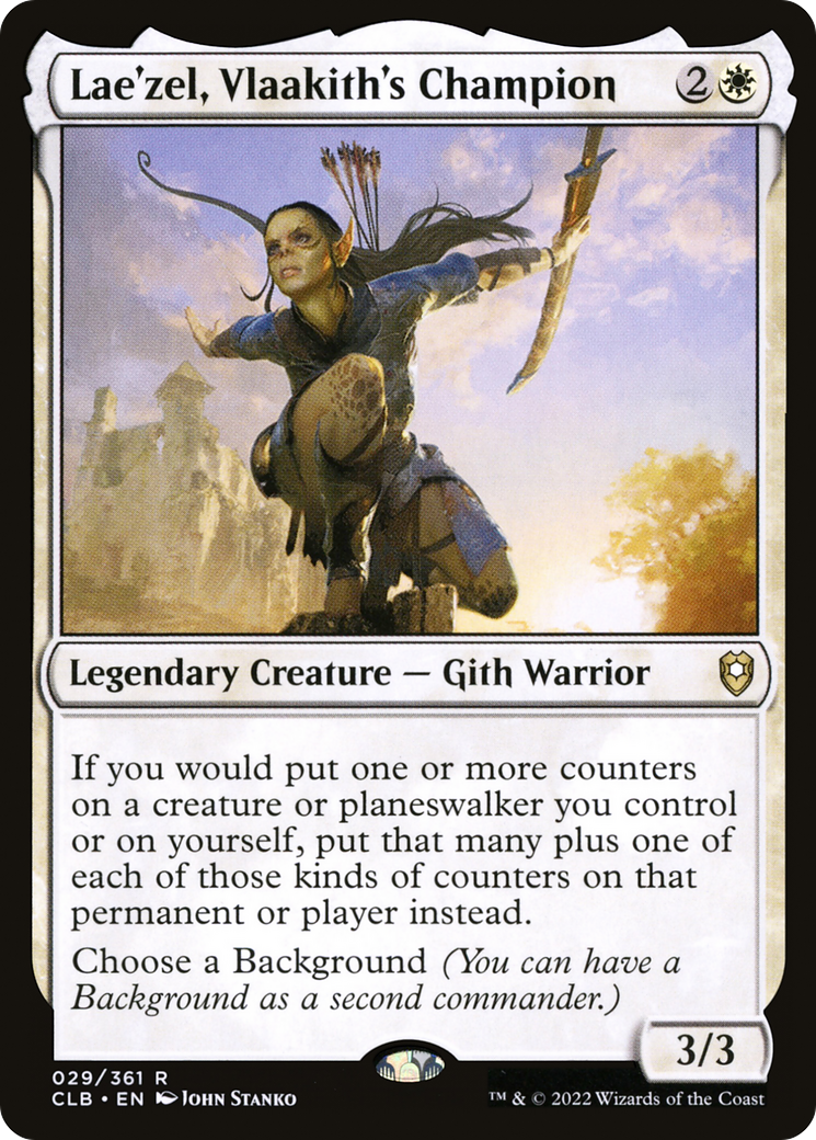 Lae'zel, Vlaakith's Champion (CLB-029)  Foil - Commander Legends: Battle for Baldur's Gate