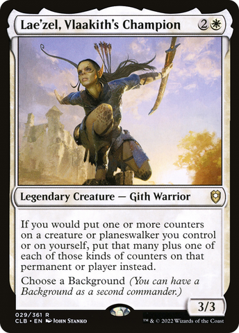 Lae'zel, Vlaakith's Champion (CLB-029)  Foil - Commander Legends: Battle for Baldur's Gate