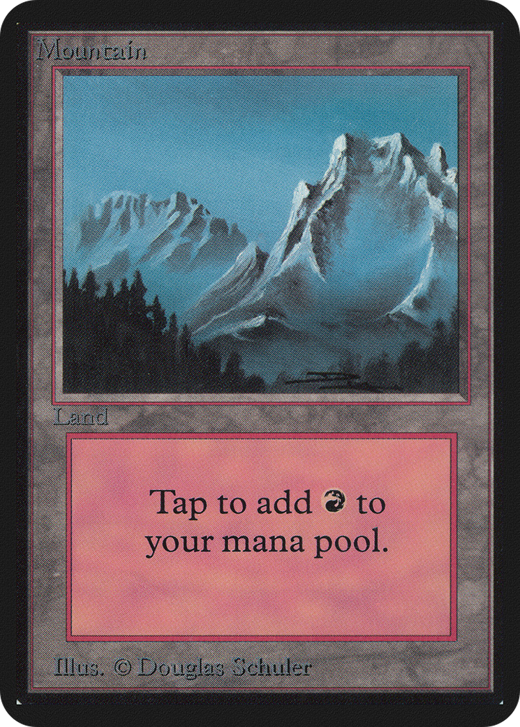 Mountain (B) (LEA-)  - Limited Edition Alpha