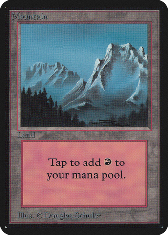 Mountain (B) (LEA-)  - Limited Edition Alpha