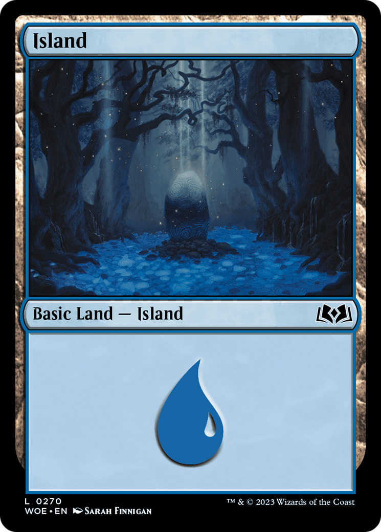 Island (0270) (WOE-270)  Foil - Wilds of Eldraine