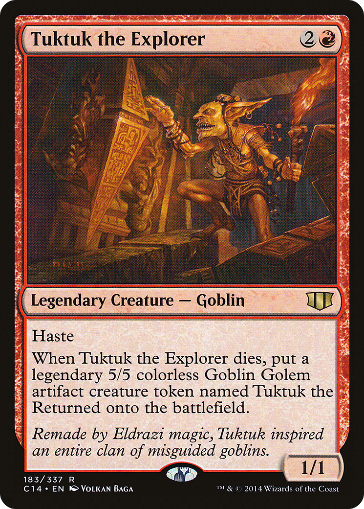 Tuktuk the Explorer (C14-183)  - Commander 2014