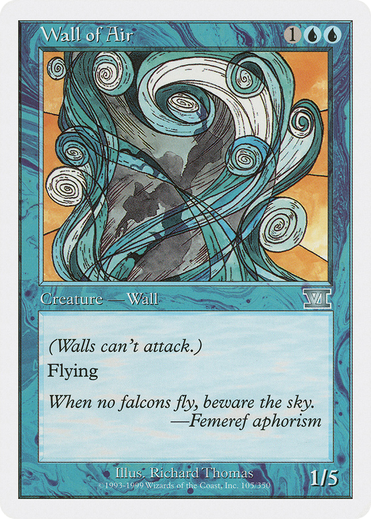 Wall of Air (6ED-105)  - Classic Sixth Edition