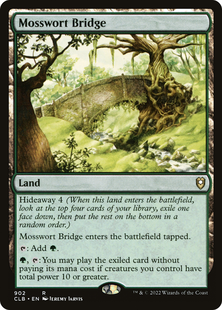 Mosswort Bridge (CLB-902)  - Commander Legends: Battle for Baldur's Gate
