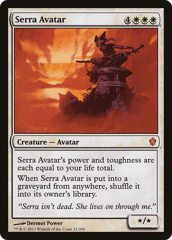 Serra Avatar (C13-021)  - Commander 2013