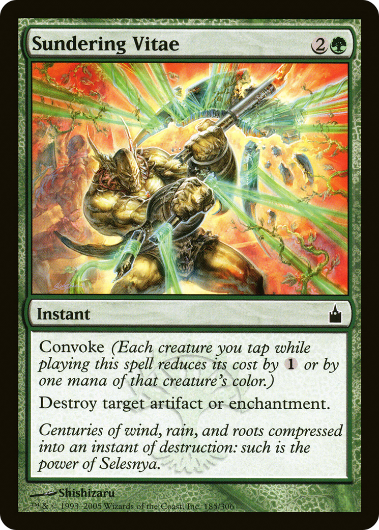 Sundering Vitae (RAV-185)  - Ravnica: City of Guilds