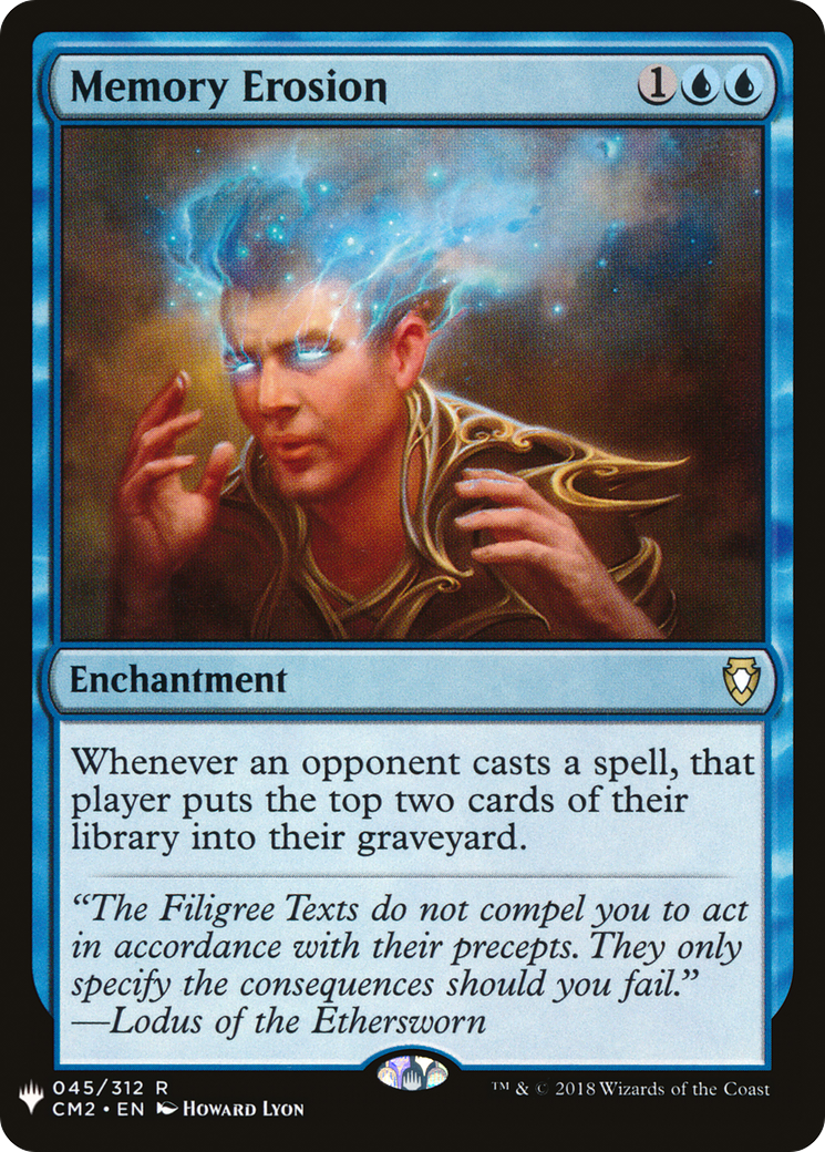 Memory Erosion (LIST-045)  - The List
