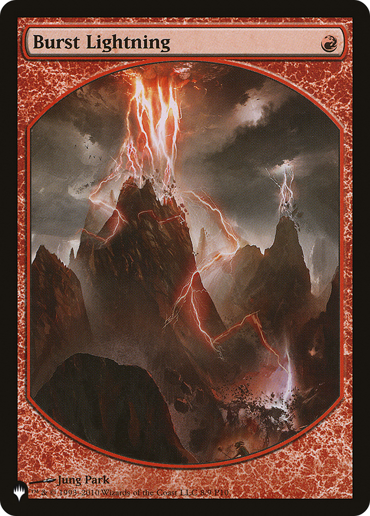 Burst Lightning (P10) (LIST-9-AUG)  - The List