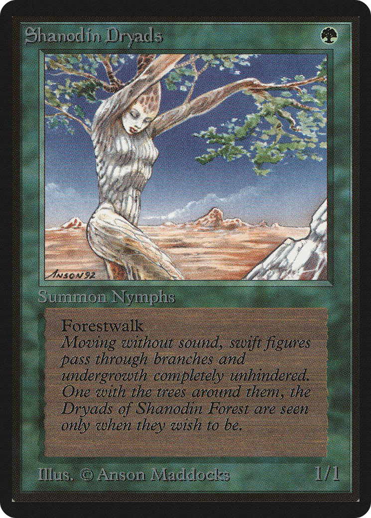 Shanodin Dryads (LEB-) - Limited Edition Beta