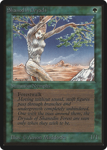 Shanodin Dryads (LEB-)  - Limited Edition Beta
