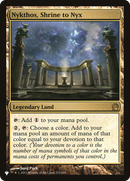 Nykthos, Shrine to Nyx (LIST-223/249)  - The List
