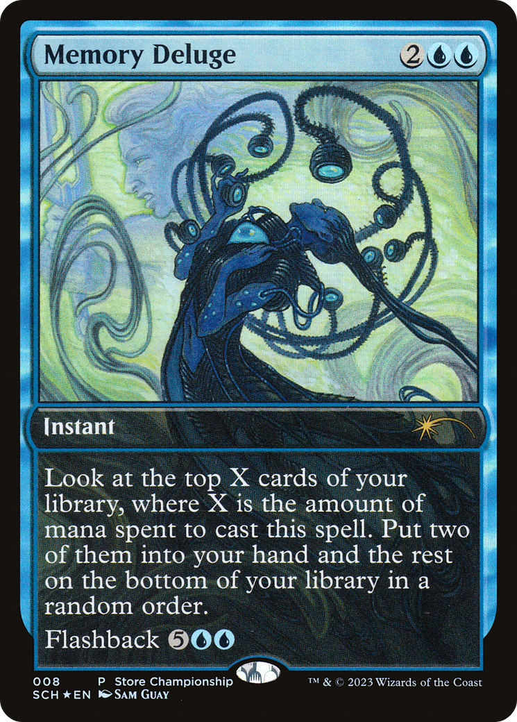 Memory Deluge (GAME-008)  Foil - Store Championships