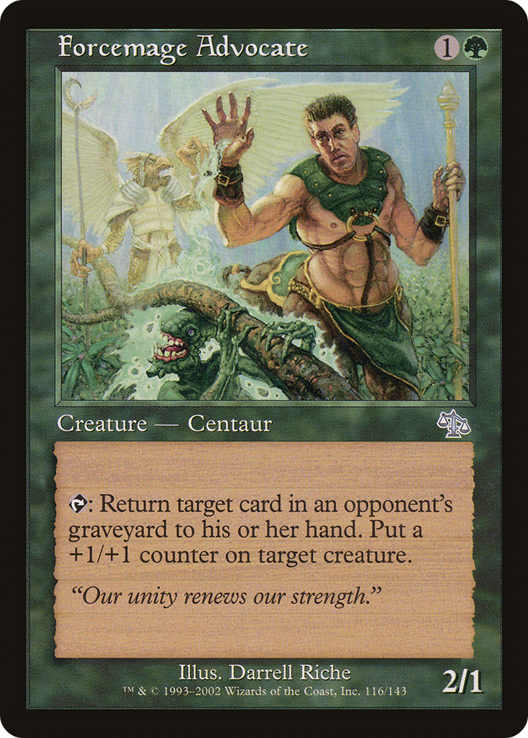 Forcemage Advocate (JUD-116)  Foil - Judgment