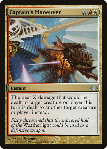 Captain's Maneuver (HOP-085)  - Planechase