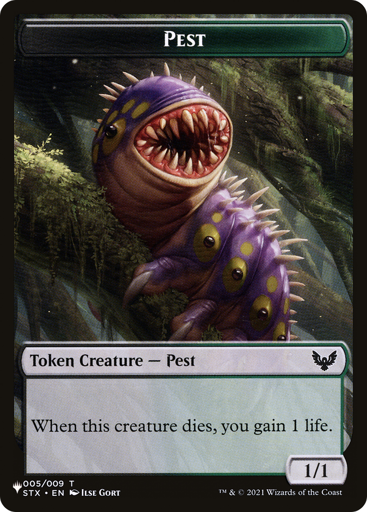 Pest (PLST-TSTX-5)  - The List