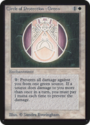 Circle of Protection: Green (LEA-)  - Limited Edition Alpha