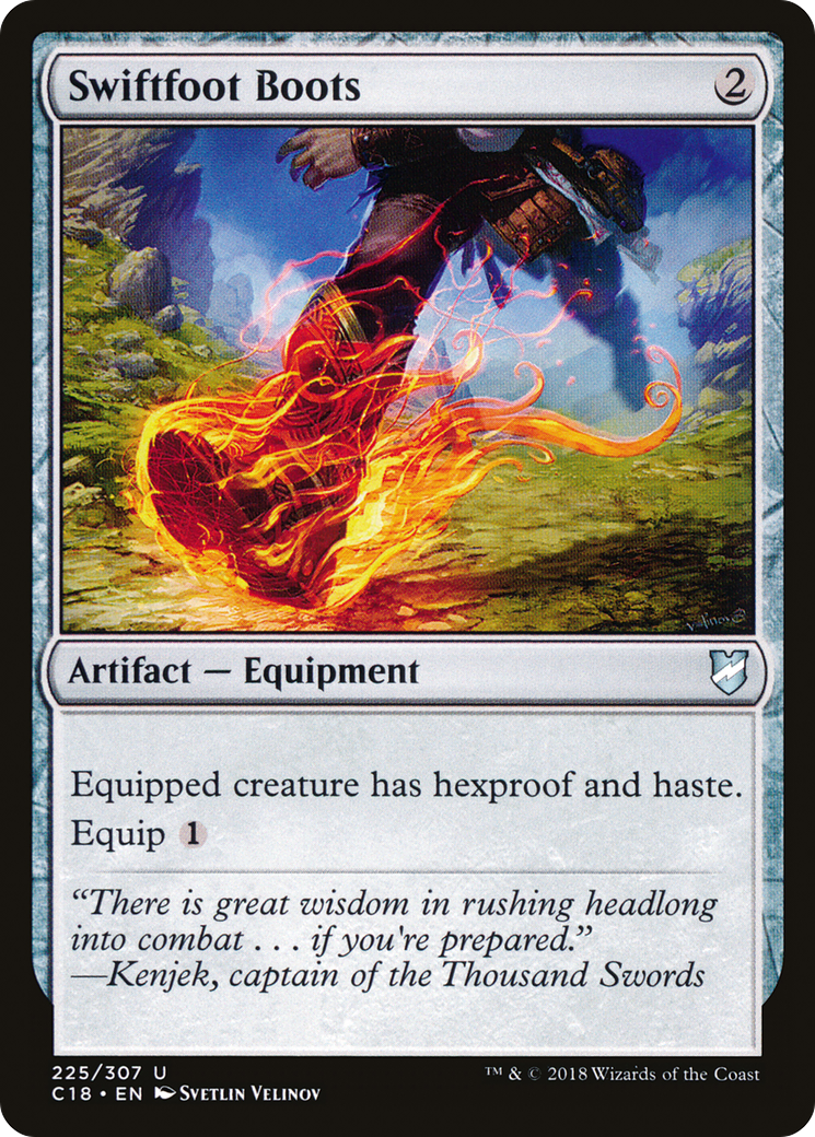 Swiftfoot Boots (C18-225)  - Commander 2018