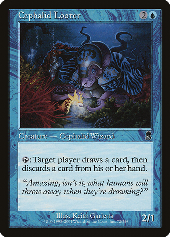Cephalid Looter (ODY-72†)  Foil - Odyssey