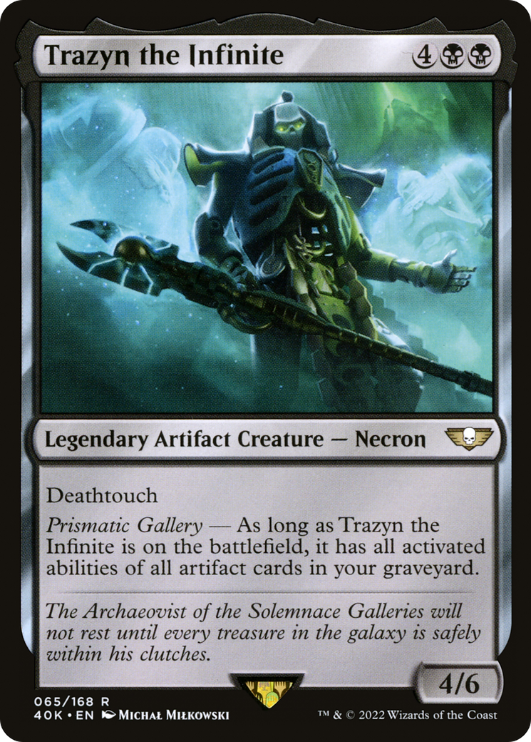 Trazyn the Infinite (40K-065)  - Warhammer 40,000 Commander