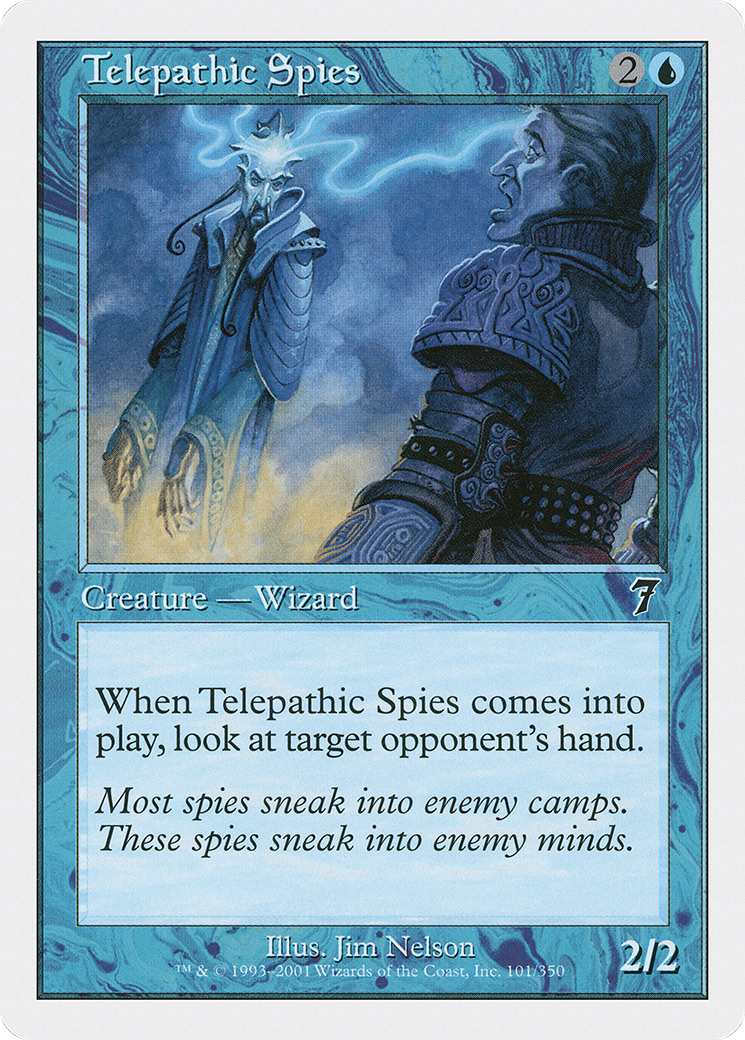 Telepathic Spies (7ED-101) - Seventh Edition