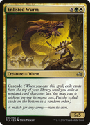 Enlisted Wurm (PCA-090) - Planechase Anthology