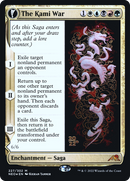 The Kami War // O-Kagachi Made Manifest (PRE-227S) - Kamigawa: Neon Dynasty Promos: (fandfc, enchantment) Foil