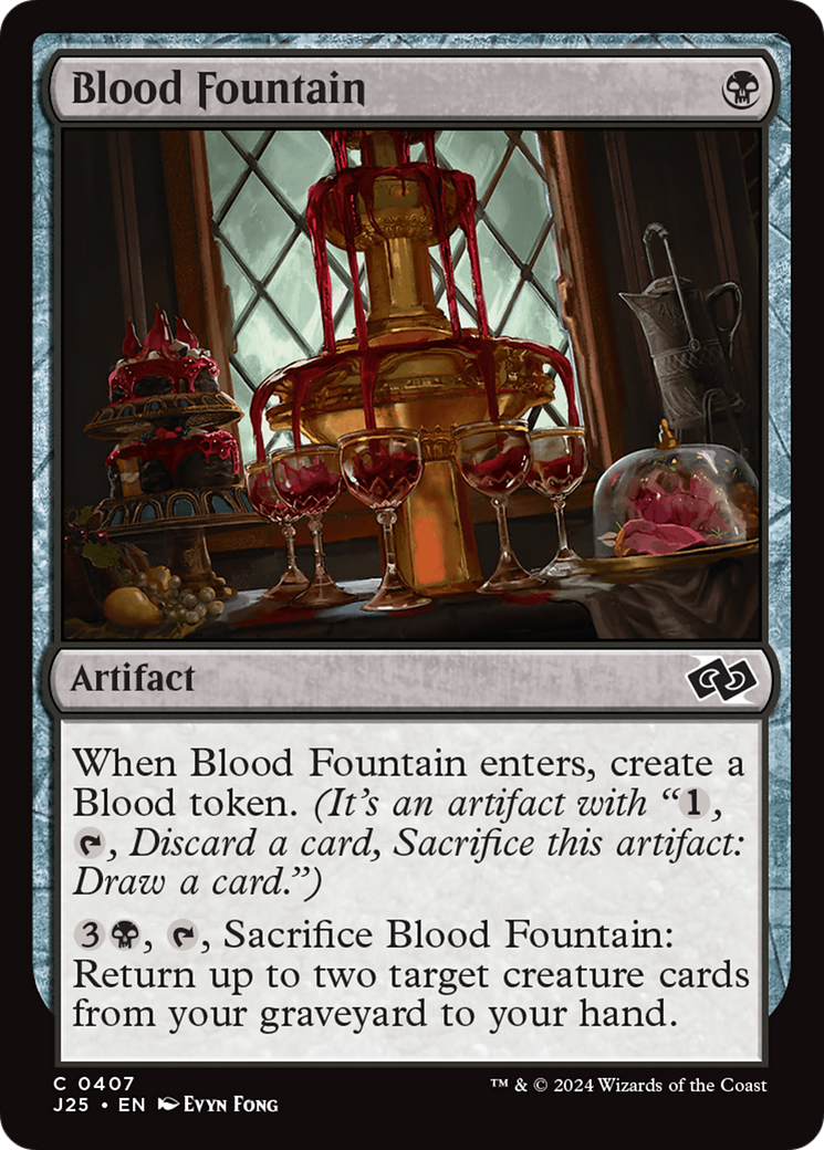 Blood Fountain (J25-407)  - Foundations Jumpstart
