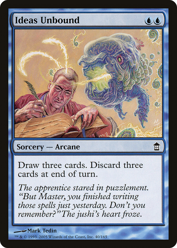 Ideas Unbound (SOK-040)  Foil - Saviors of Kamigawa