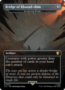 Bridge of Khazad-dum - Ensnaring Bridge (LTC-350) - Tales of Middle-earth Commander / Bridge of Khazad-dûm (Borderless) Foil