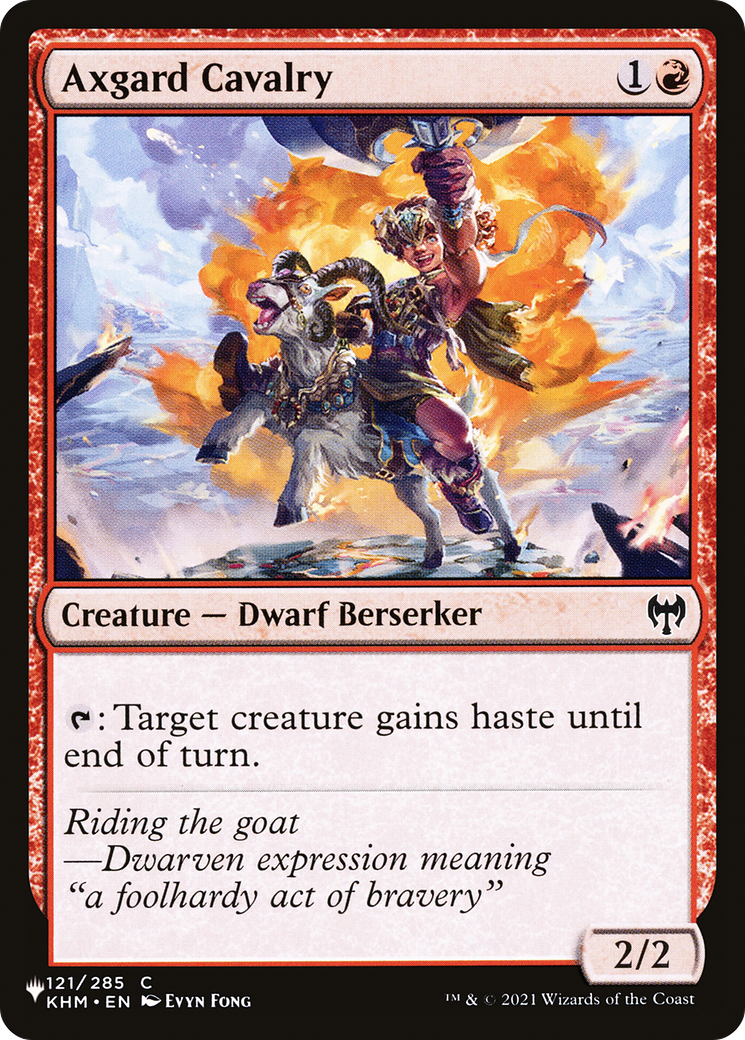 Axgard Cavalry (LIST-KHM-121)  - The List