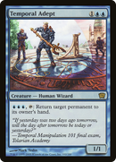 Temporal Adept (9ED-102★) - Ninth Edition Foil