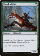 Maraleaf Rider (ELD-166)  - Throne of Eldraine