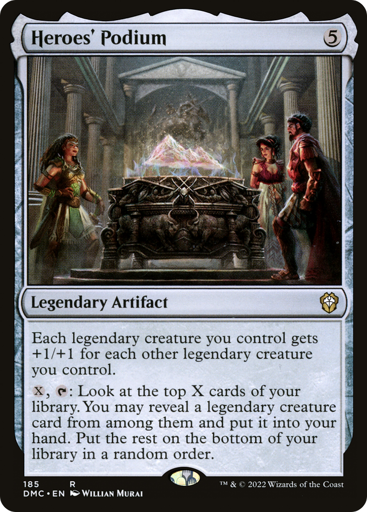 Heroes' Podium (DMC-185)  - Dominaria United Commander