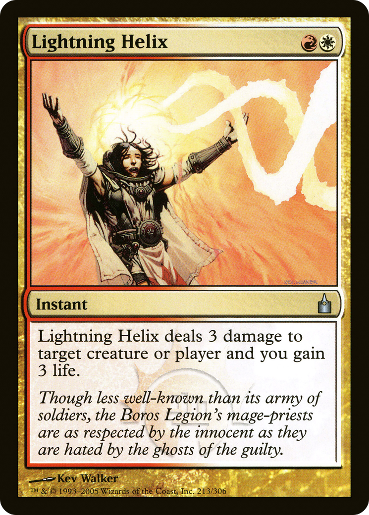 Lightning Helix (RAV-213)  - Ravnica: City of Guilds