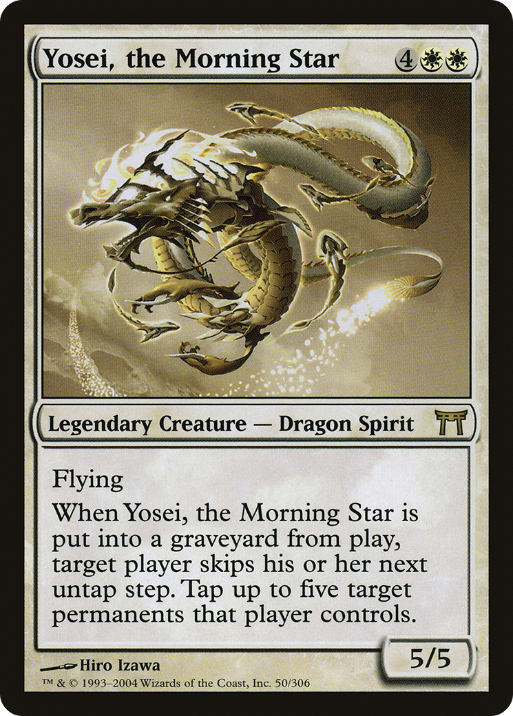 Yosei, the Morning Star (CHK-050)  Foil - Champions of Kamigawa