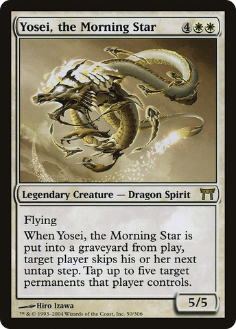 Yosei, the Morning Star (CHK-050)  Foil - Champions of Kamigawa