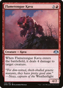 Flametongue Kavu (DMR-120)  - Dominaria Remastered